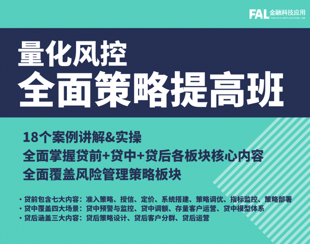 贷前策略体系概述